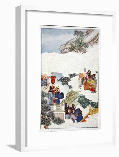 'The Return to China', 1922-Unknown-Framed Giclee Print