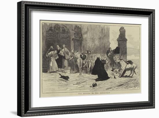 The Return to the Monastery-null-Framed Giclee Print