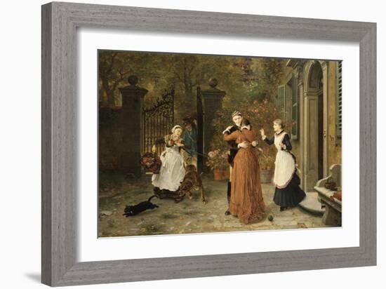 The Reunion, 1884-Sir William Beechey-Framed Giclee Print