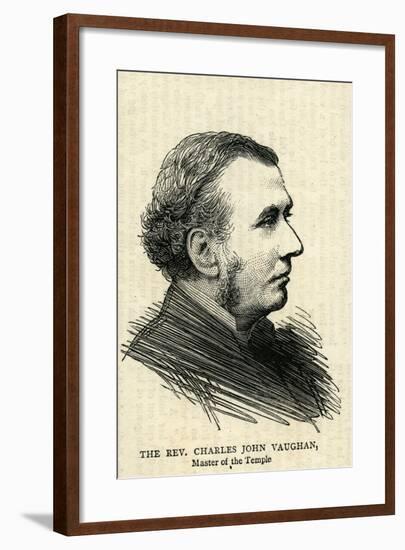 The Rev.Charles John Vaughan, the Dean of Llandaff-null-Framed Giclee Print