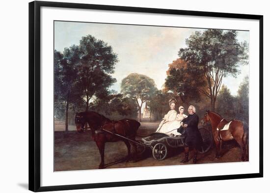 The Rev Robert Carter Thelwall and Family-George Stubbs-Framed Premium Giclee Print