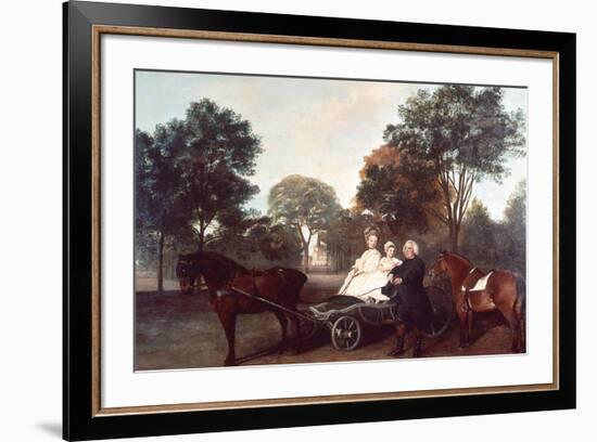 The Rev Robert Carter Thelwall and Family-George Stubbs-Framed Premium Giclee Print