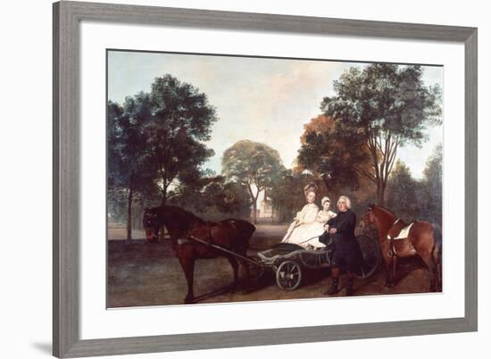 The Rev Robert Carter Thelwall and Family-George Stubbs-Framed Premium Giclee Print