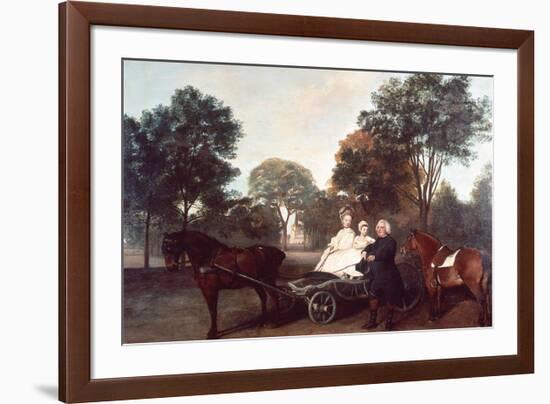 The Rev Robert Carter Thelwall and Family-George Stubbs-Framed Premium Giclee Print