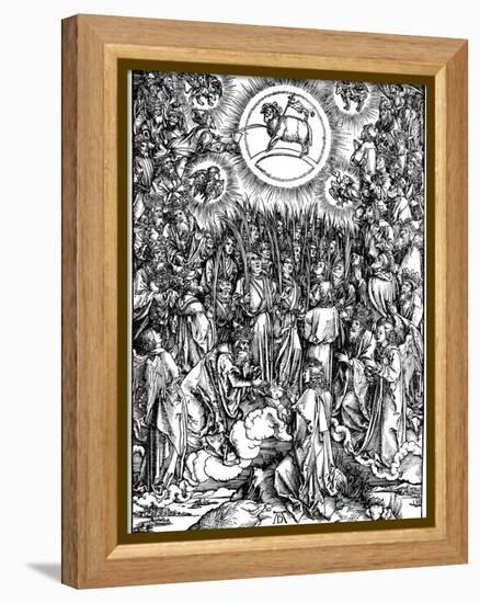 The Revelation of St John (Apocalyps), C1498-Albrecht Durer-Framed Premier Image Canvas