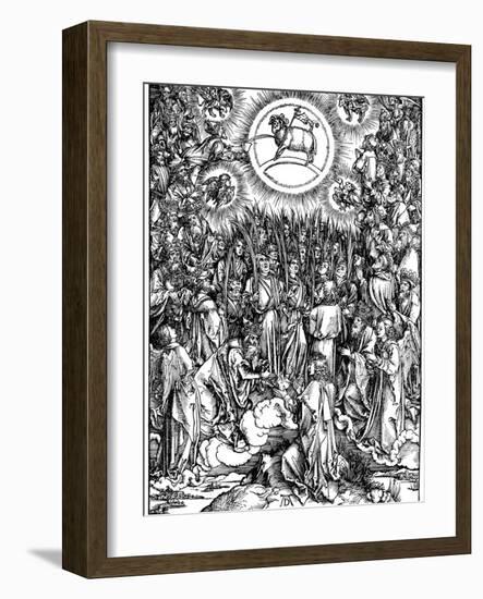 The Revelation of St John (Apocalyps), C1498-Albrecht Durer-Framed Giclee Print