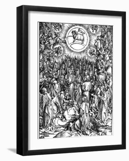 The Revelation of St John (Apocalyps), C1498-Albrecht Durer-Framed Giclee Print