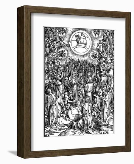 The Revelation of St John (Apocalyps), C1498-Albrecht Durer-Framed Giclee Print