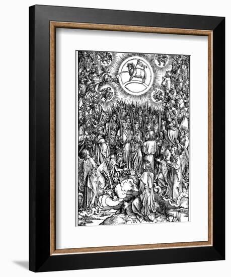 The Revelation of St John (Apocalyps), C1498-Albrecht Durer-Framed Giclee Print