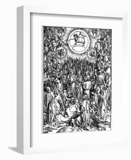 The Revelation of St John (Apocalyps), C1498-Albrecht Durer-Framed Giclee Print