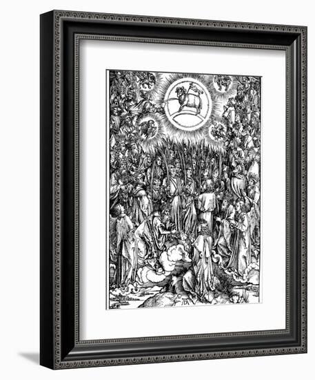 The Revelation of St John (Apocalyps), C1498-Albrecht Durer-Framed Giclee Print