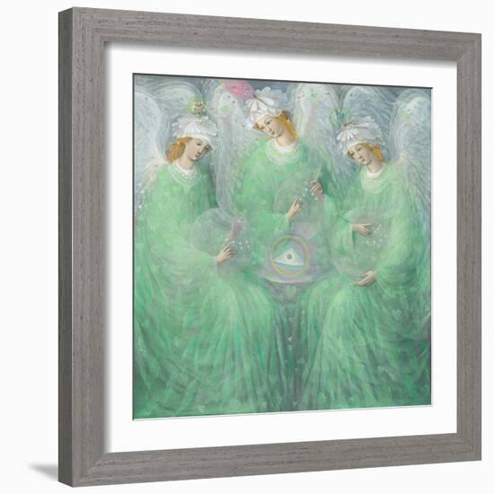 The Revelations of Spring , left panel-Annael Anelia Pavlova-Framed Giclee Print