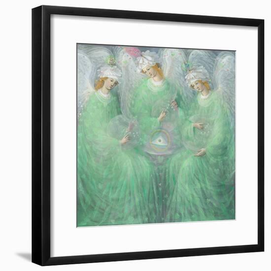 The Revelations of Spring , left panel-Annael Anelia Pavlova-Framed Giclee Print