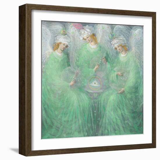 The Revelations of Spring , left panel-Annael Anelia Pavlova-Framed Giclee Print