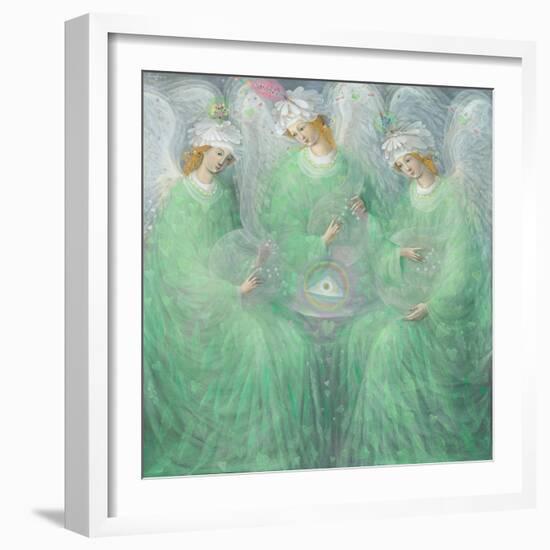 The Revelations of Spring , left panel-Annael Anelia Pavlova-Framed Giclee Print