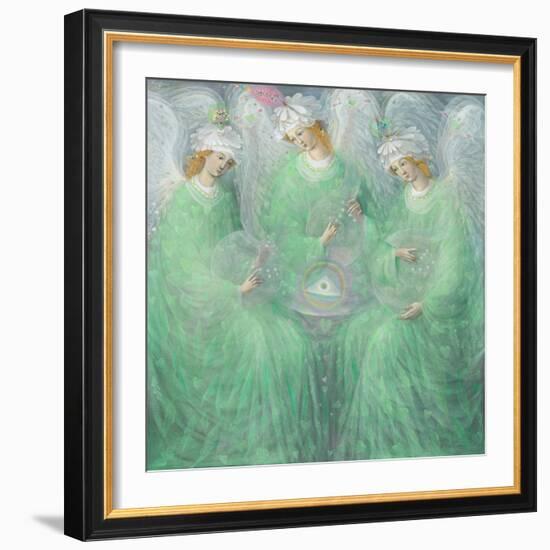 The Revelations of Spring , left panel-Annael Anelia Pavlova-Framed Giclee Print