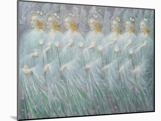 The Revelations of Spring , right panel-Annael Anelia Pavlova-Mounted Giclee Print