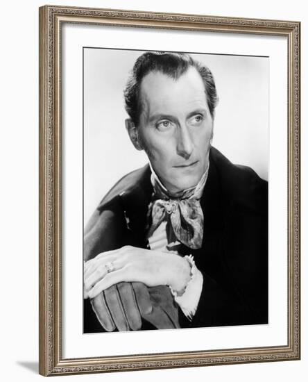 The Revenge of Frankenstein, Peter Cushing, 1958-null-Framed Photo