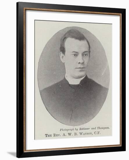 The Reverend A W B Watson-null-Framed Giclee Print