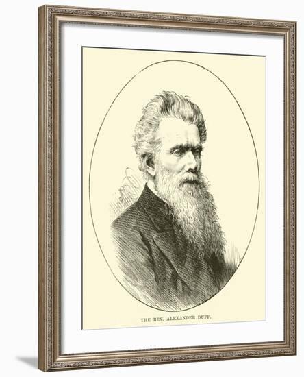 The Reverend Alexander Duff-null-Framed Giclee Print