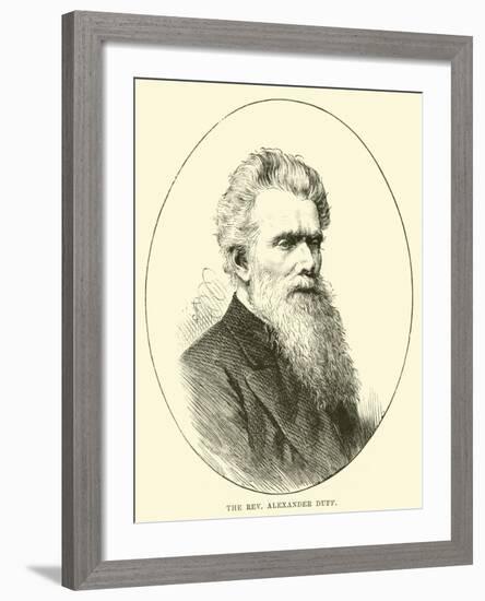 The Reverend Alexander Duff-null-Framed Giclee Print