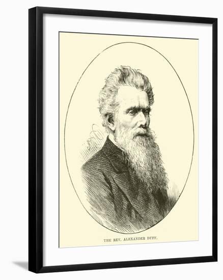 The Reverend Alexander Duff-null-Framed Giclee Print