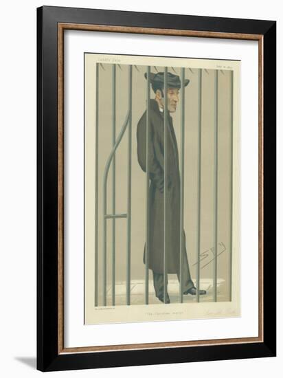 The Reverend Arthur Tooth, the Christian Martyr, 10 February 1877, Vanity Fair Cartoon-Sir Leslie Ward-Framed Giclee Print