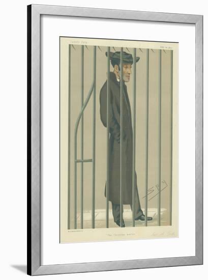 The Reverend Arthur Tooth, the Christian Martyr, 10 February 1877, Vanity Fair Cartoon-Sir Leslie Ward-Framed Giclee Print