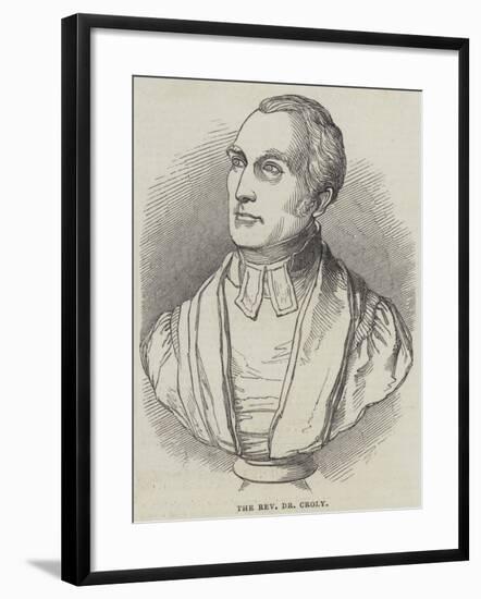 The Reverend Dr Croly-null-Framed Giclee Print