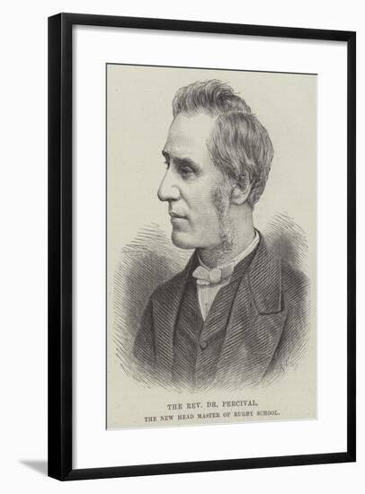 The Reverend Dr Percival, the New Head Master of Rugby School-null-Framed Giclee Print