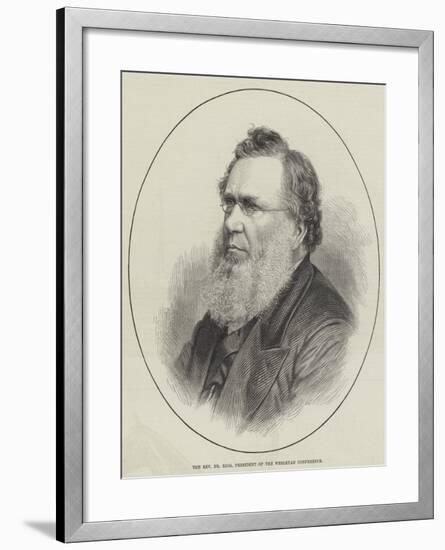 The Reverend Dr Rigg, President of the Wesleyan Conference-null-Framed Giclee Print