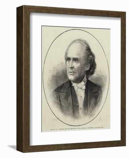 The Reverend E E Jenkins, the New President of the Wesleyan Conference-null-Framed Giclee Print