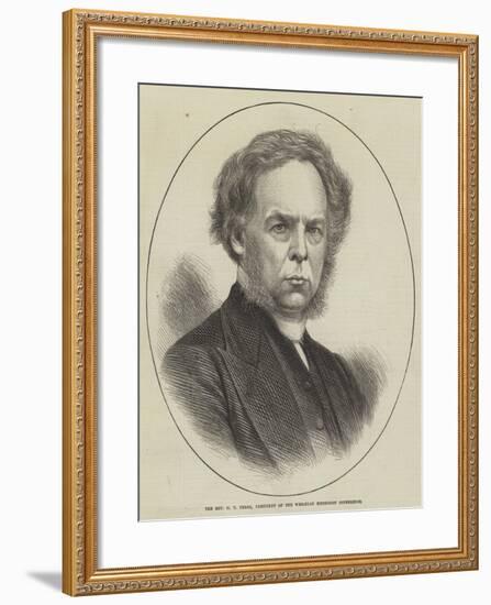 The Reverend G T Perks, President of the Wesleyan Methodist Conference-null-Framed Giclee Print