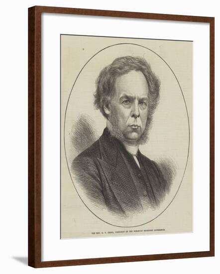 The Reverend G T Perks, President of the Wesleyan Methodist Conference-null-Framed Giclee Print
