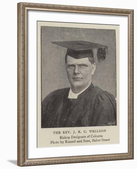 The Reverend J E C Welldon-null-Framed Giclee Print