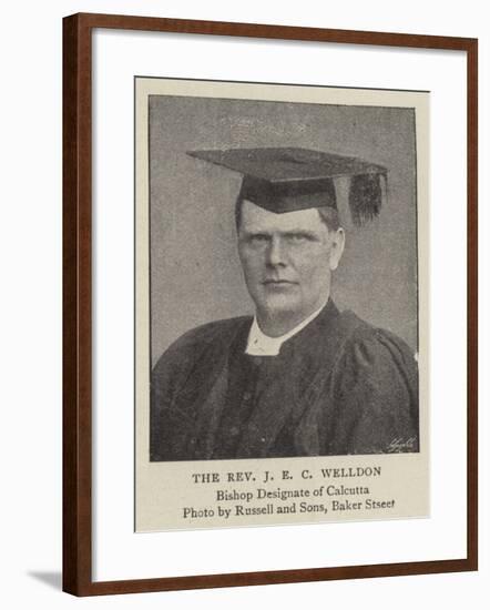 The Reverend J E C Welldon-null-Framed Giclee Print