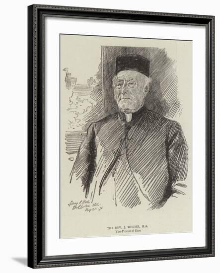 The Reverend J Wilder-null-Framed Giclee Print