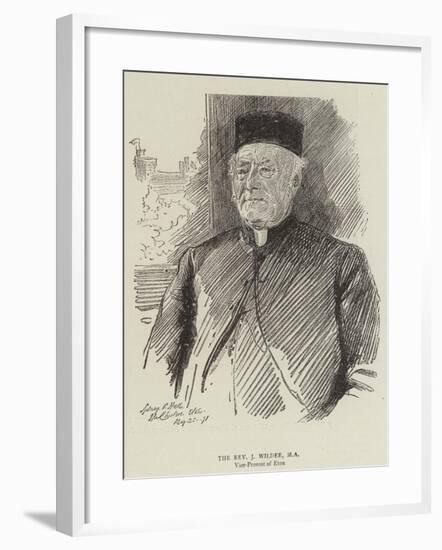 The Reverend J Wilder-null-Framed Giclee Print