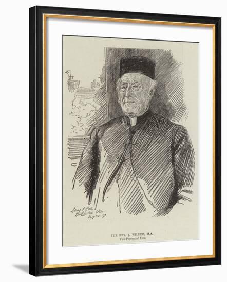 The Reverend J Wilder-null-Framed Giclee Print