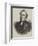 The Reverend John Bedford, President of the Wesleyan Methodist Conference-null-Framed Giclee Print