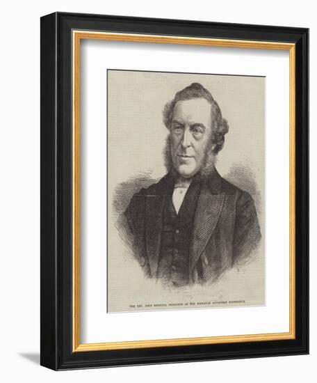 The Reverend John Bedford, President of the Wesleyan Methodist Conference-null-Framed Giclee Print