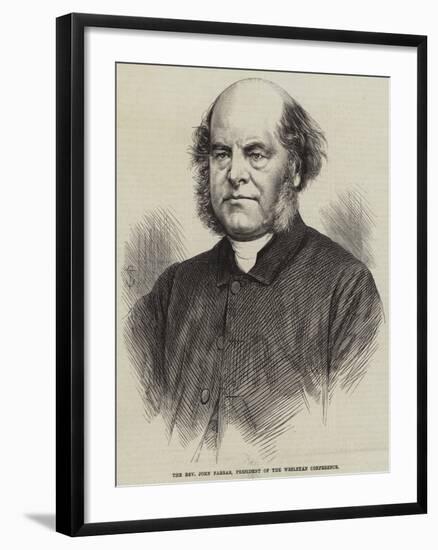 The Reverend John Farrar, President of the Wesleyan Conference-null-Framed Giclee Print