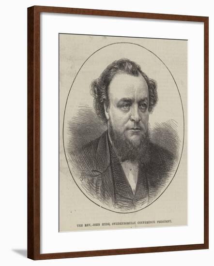 The Reverend John Hyde, Swedenborgian Conference President-null-Framed Giclee Print