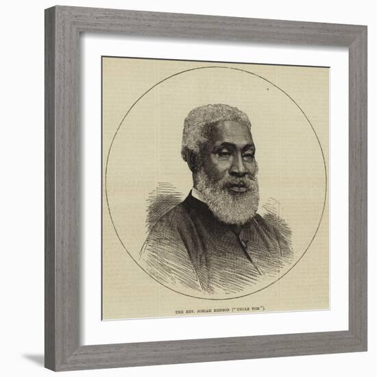 The Reverend Josiah Henson (Uncle Tom)-null-Framed Giclee Print