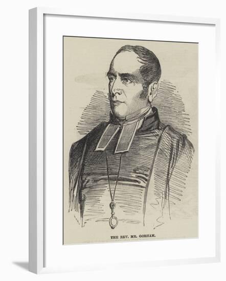 The Reverend Mr Gorham-null-Framed Giclee Print