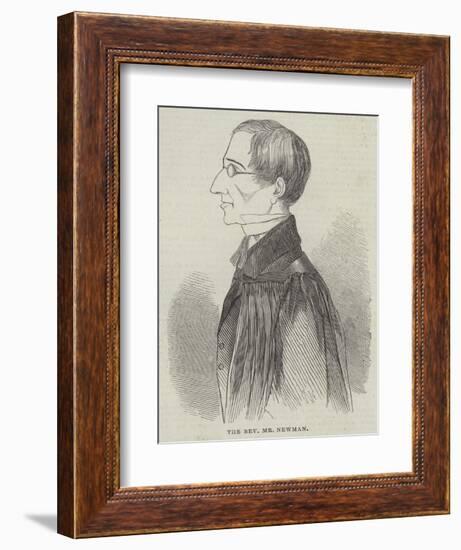 The Reverend Mr Newman-null-Framed Giclee Print