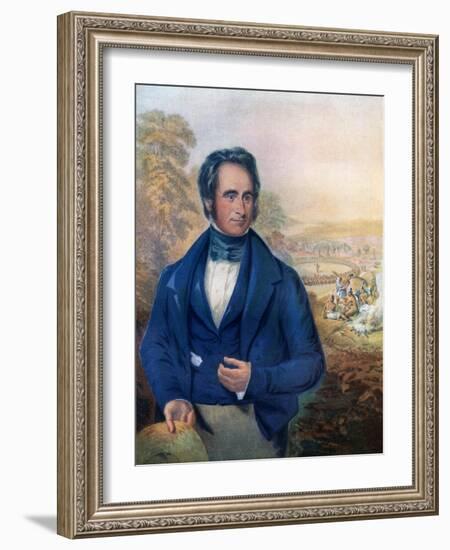 The Reverend Robert Moffat, the Apostle of Bechuana, C1926-G Baxter-Framed Giclee Print