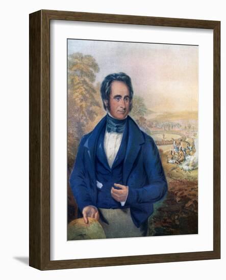 The Reverend Robert Moffat, the Apostle of Bechuana, C1926-G Baxter-Framed Giclee Print