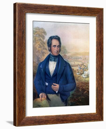 The Reverend Robert Moffat, the Apostle of Bechuana, C1926-G Baxter-Framed Giclee Print