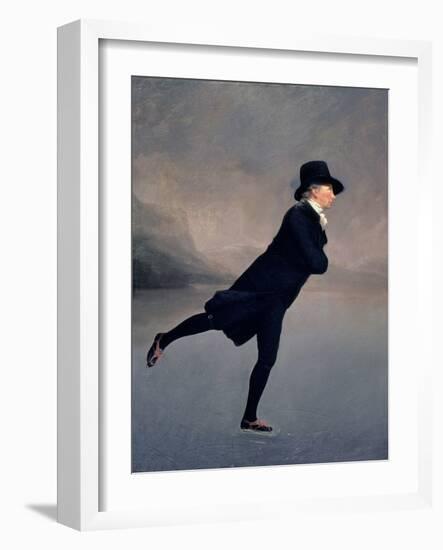 The Reverend Robert Walker Skating on Duddingston Loch, 1795-Sir Henry Raeburn-Framed Premium Giclee Print